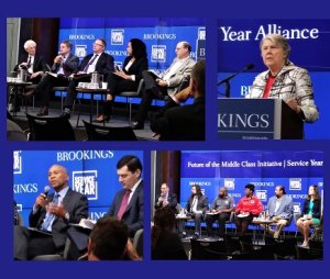 Panelists, National Service: Rebuilding America's Civic Fabric, Brookings Institution, October 10, 2019.